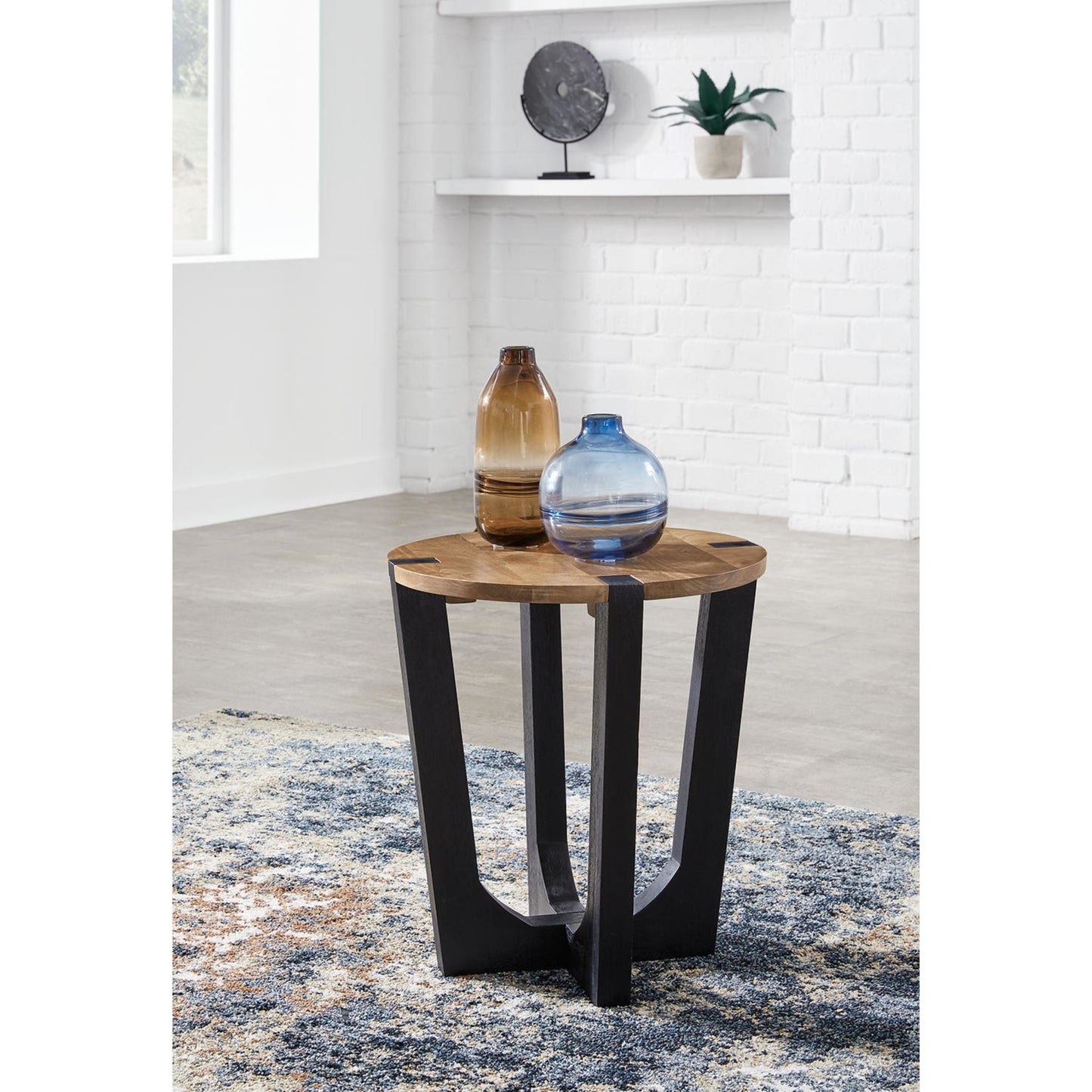 Table d'appoint ronde Hanneforth