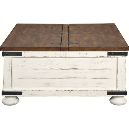 Table basse Wystfield avec rangement