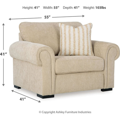 Chaise surdimensionnée Lerason