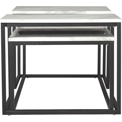 Ensemble de tables d'appoint Donnesta (ensemble de 3)