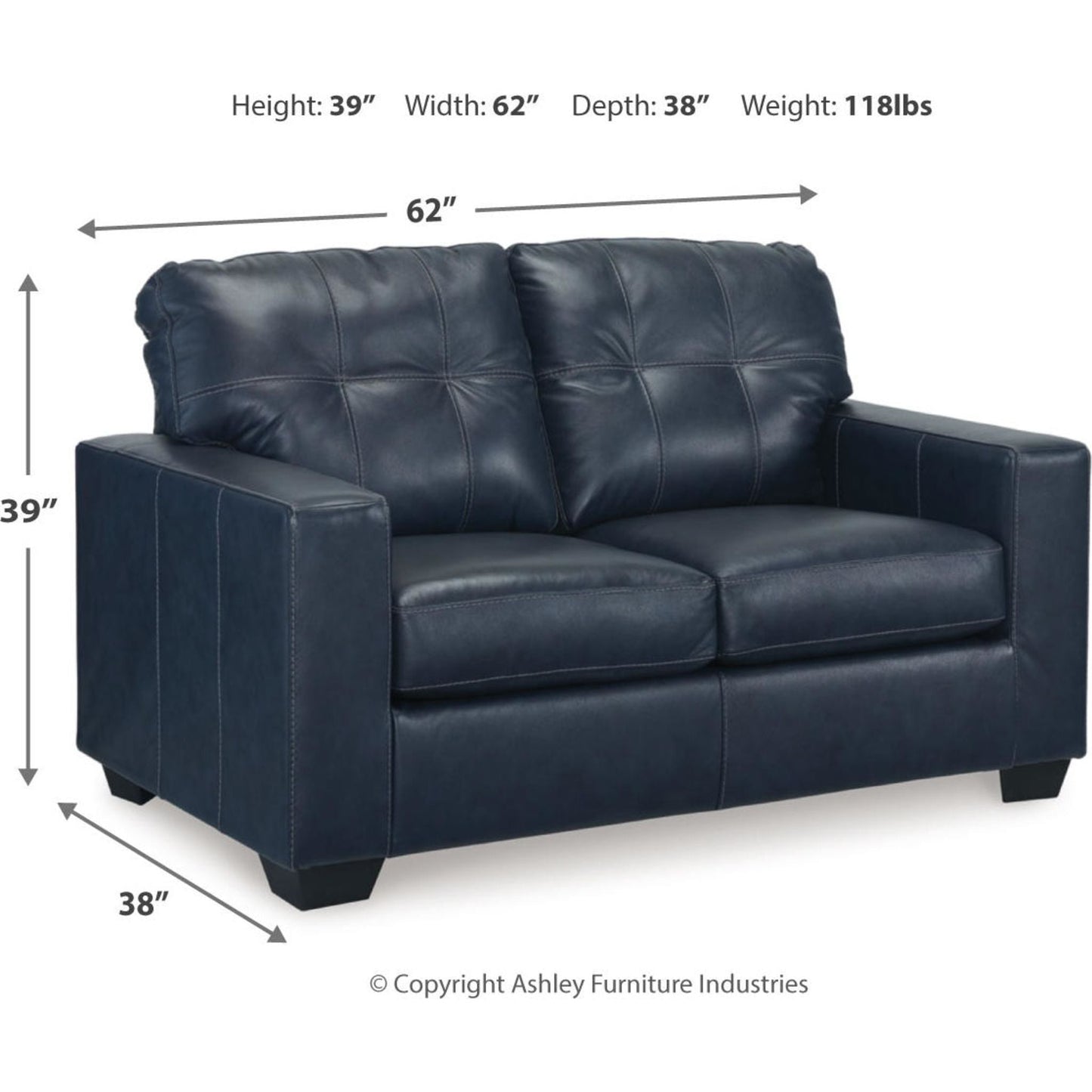 Canapé deux places Santorine