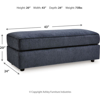 Pouf d'appoint surdimensionné Albar Place