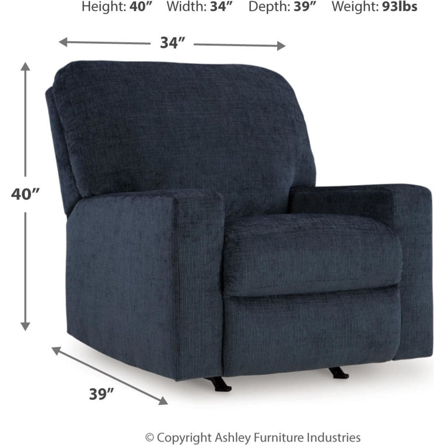 Fauteuil inclinable à bascule Aviemore