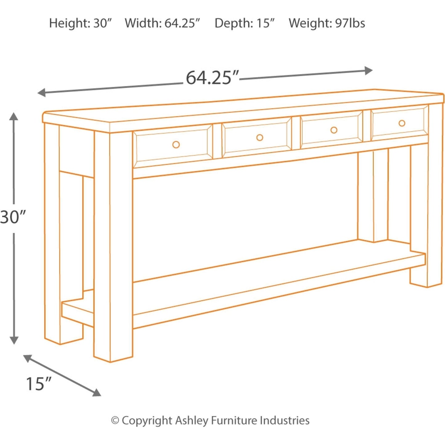 Table basse Gavelston