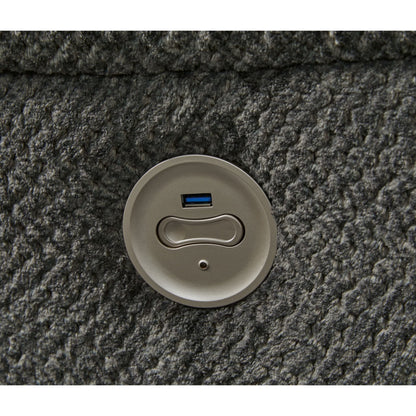 Canapé d'angle électrique 3 pièces exclusif Keensburg