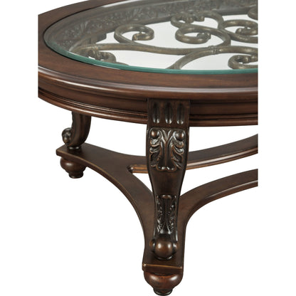 Table basse ovale Norcastle