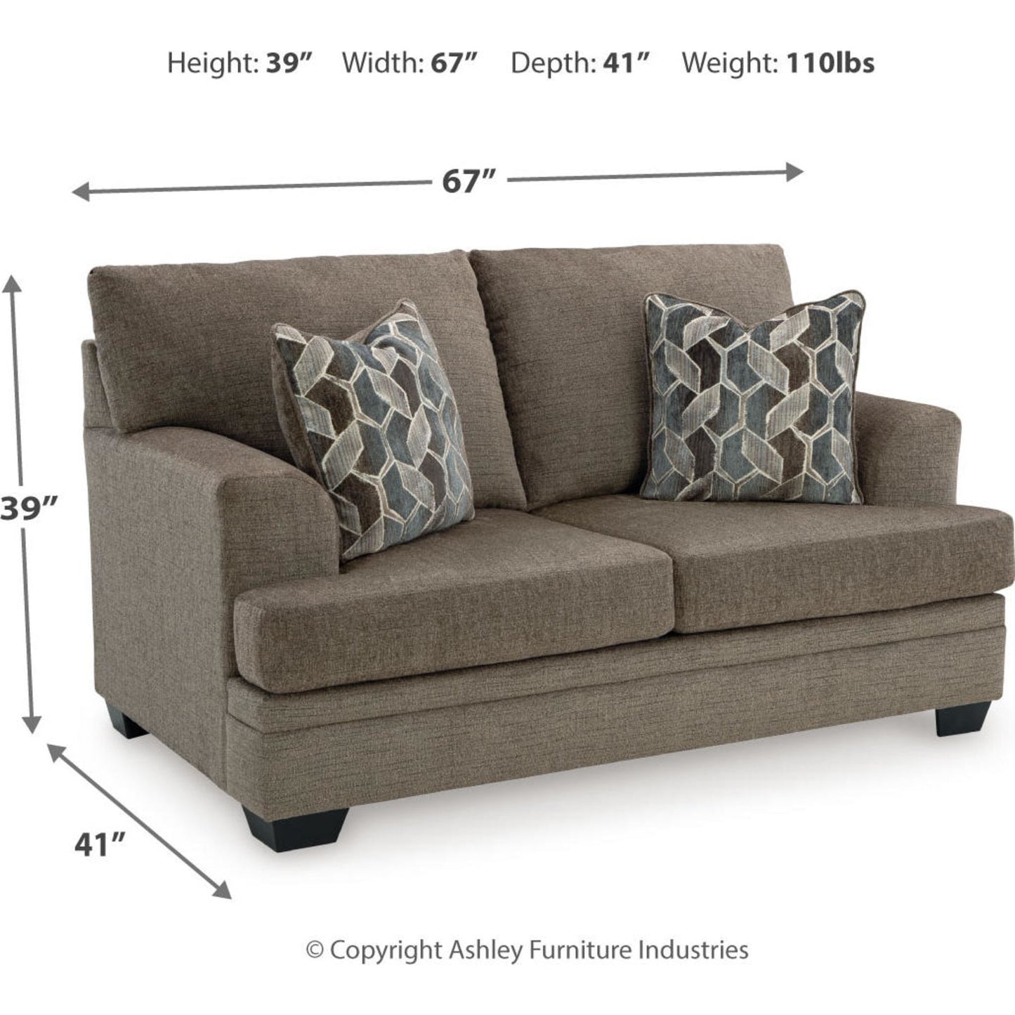 Canapé deux places Stonemeade
