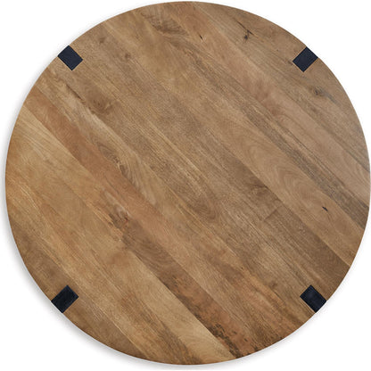 Table basse ronde Hanneforth