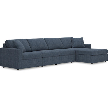 Canapé d'angle modulaire Modmax 4 pièces avec méridienne