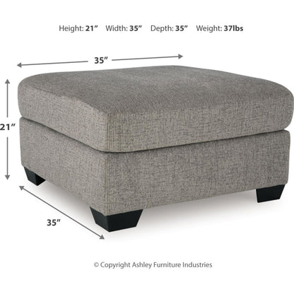 Pouf d'appoint surdimensionné exclusif à Erinsburg