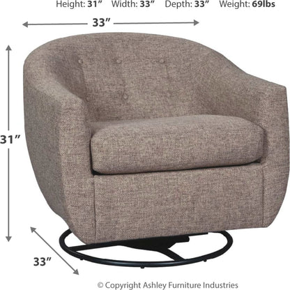Fauteuil pivotant à bascule Upshur