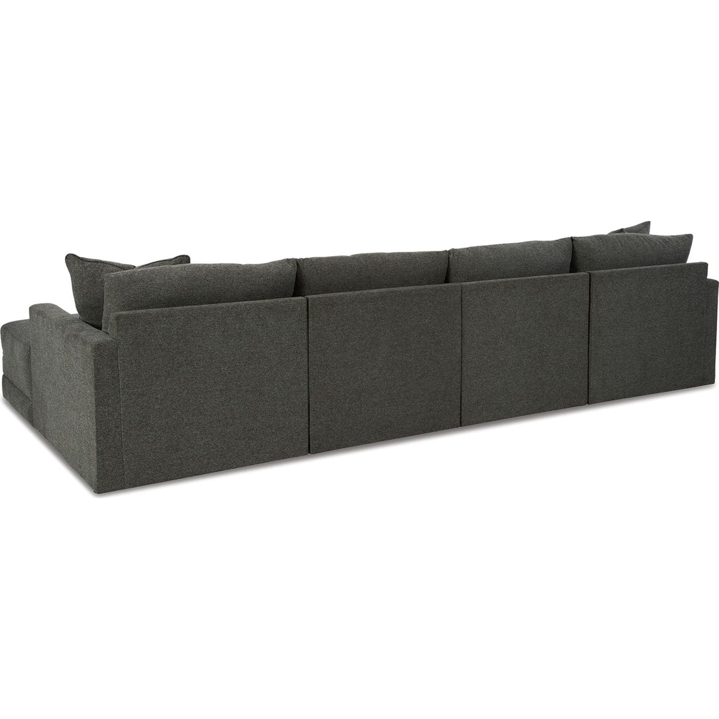 Canapé d'angle modulaire 4 pièces avec méridienne, une exclusivité Evey