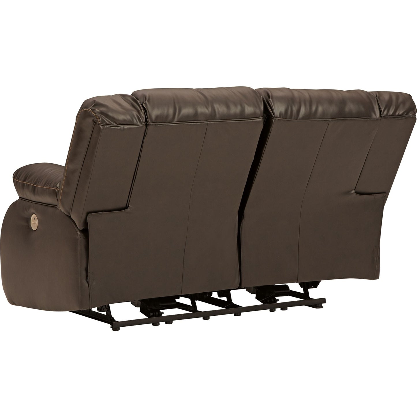 Canapé inclinable deux places Denoron avec alimentation électrique