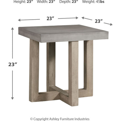 Table d'appoint carrée Lockthorne