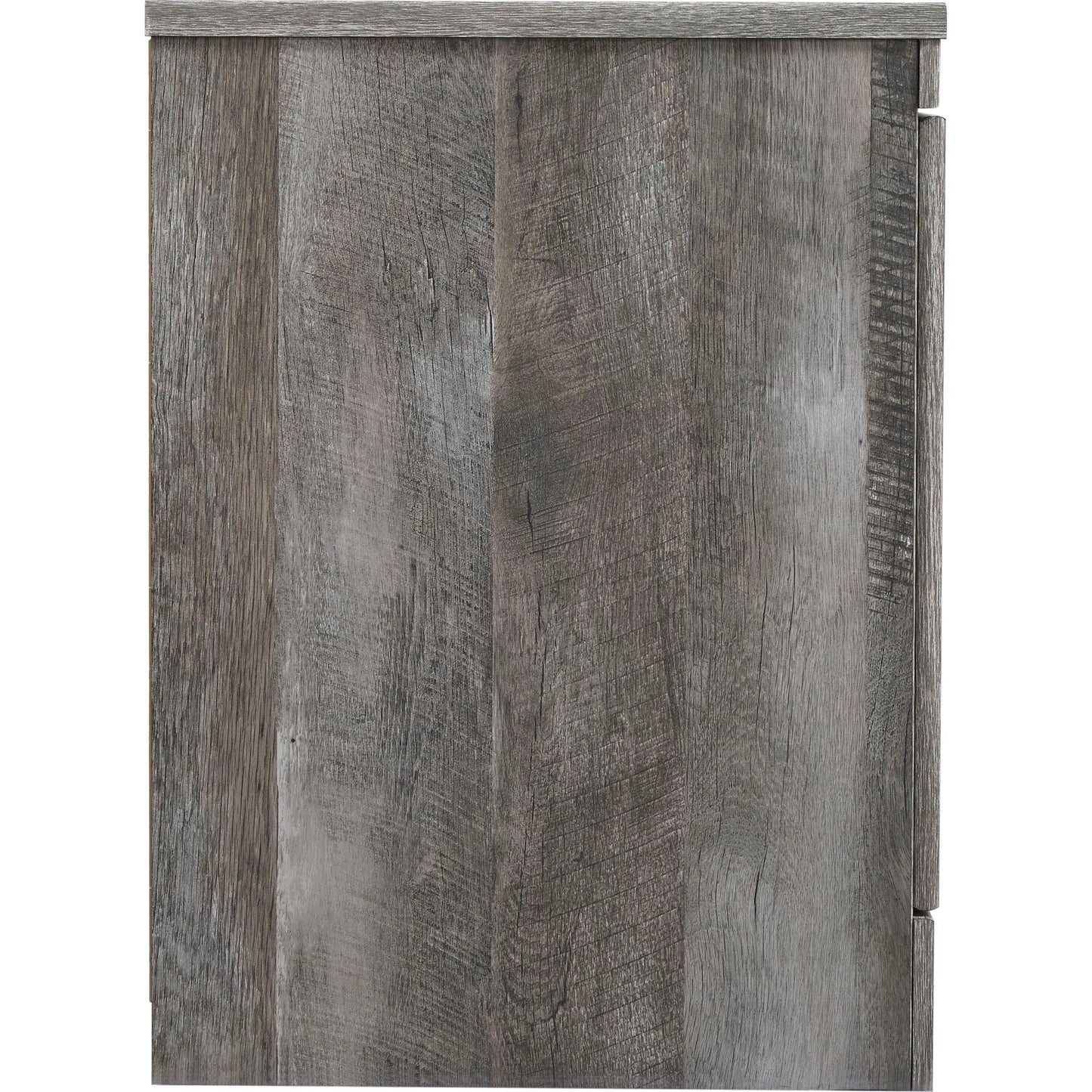 Meuble TV Wynnlow avec cheminée en pierre et verre