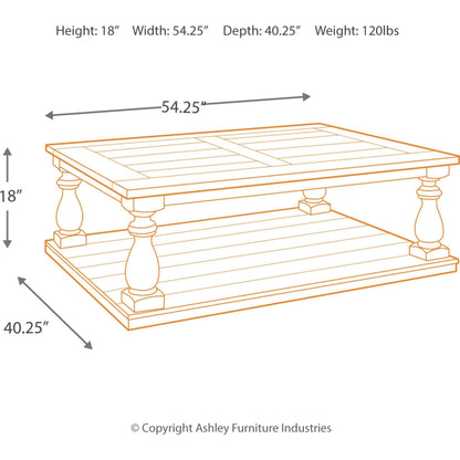 Table basse rectangulaire Mallacar