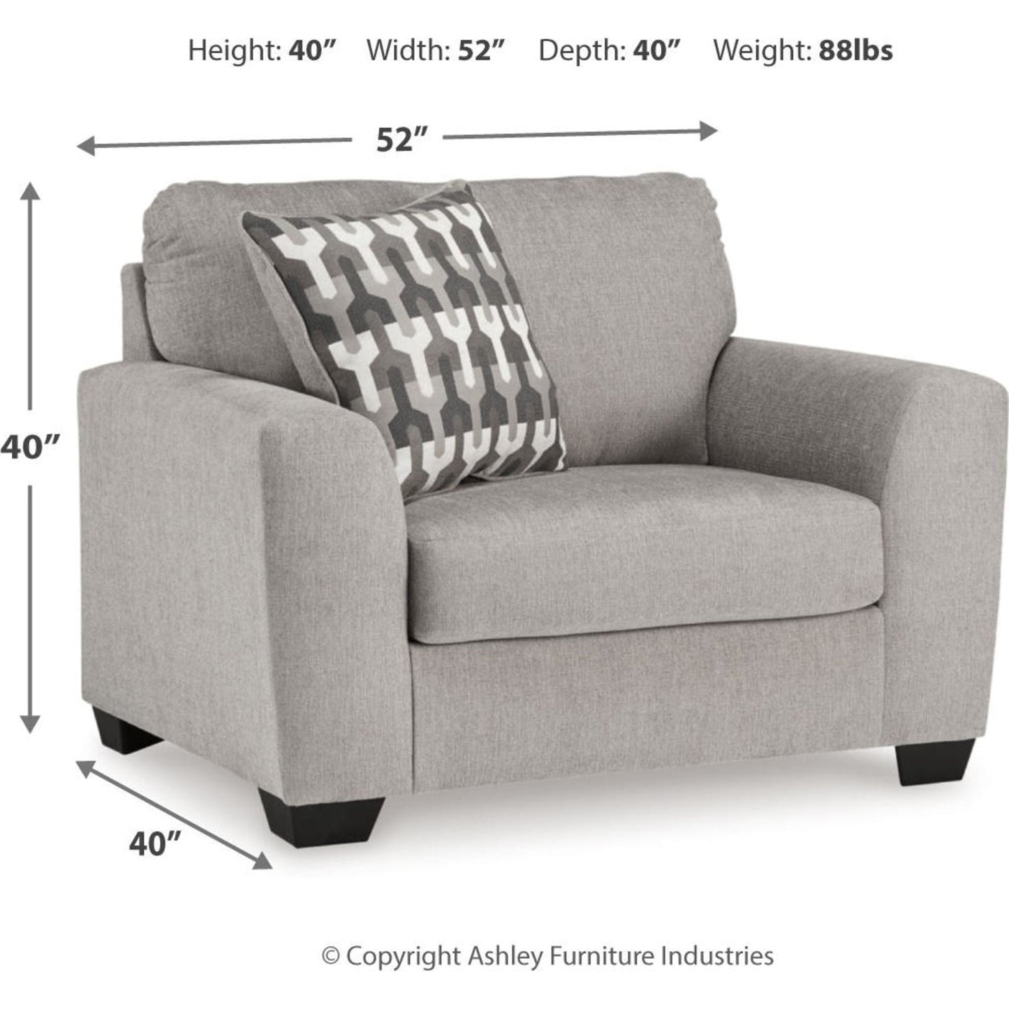 Chaise surdimensionnée Avenal Park