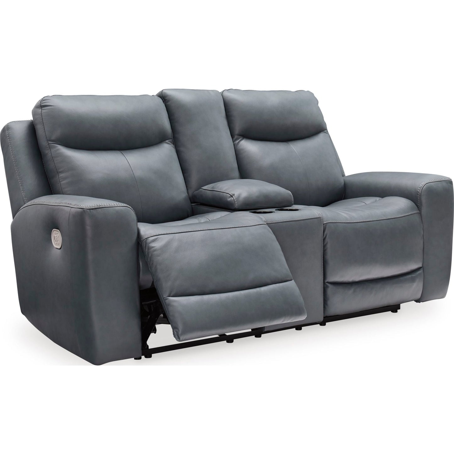 Canapé inclinable électrique Mindanao avec console et appui-tête réglable