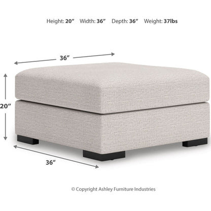 Pouf d'appoint surdimensionné exclusif à Omaha