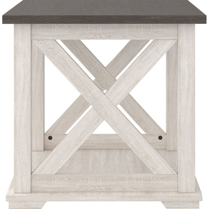 Table d'appoint carrée Dorrinson