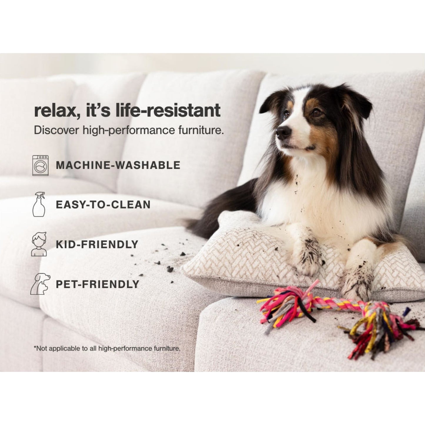 Canapé d'angle 3 pièces exclusif Larce avec méridienne