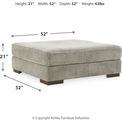 Pouf d'appoint surdimensionné Bayless