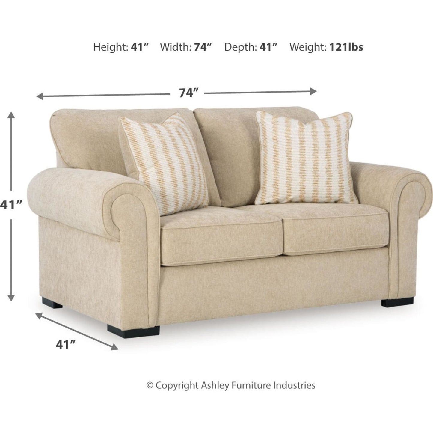 Canapé deux places Lerason