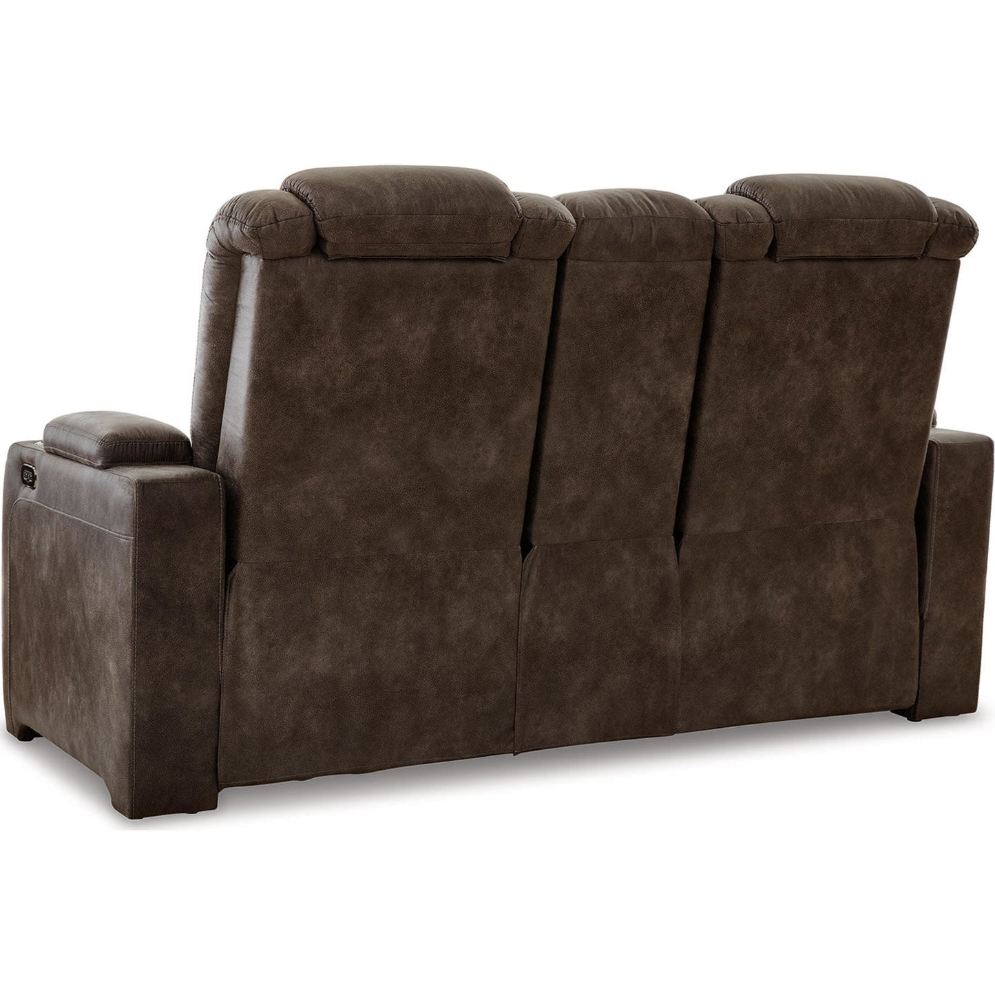 Canapé inclinable électrique Soundcheck avec console et tête réglable