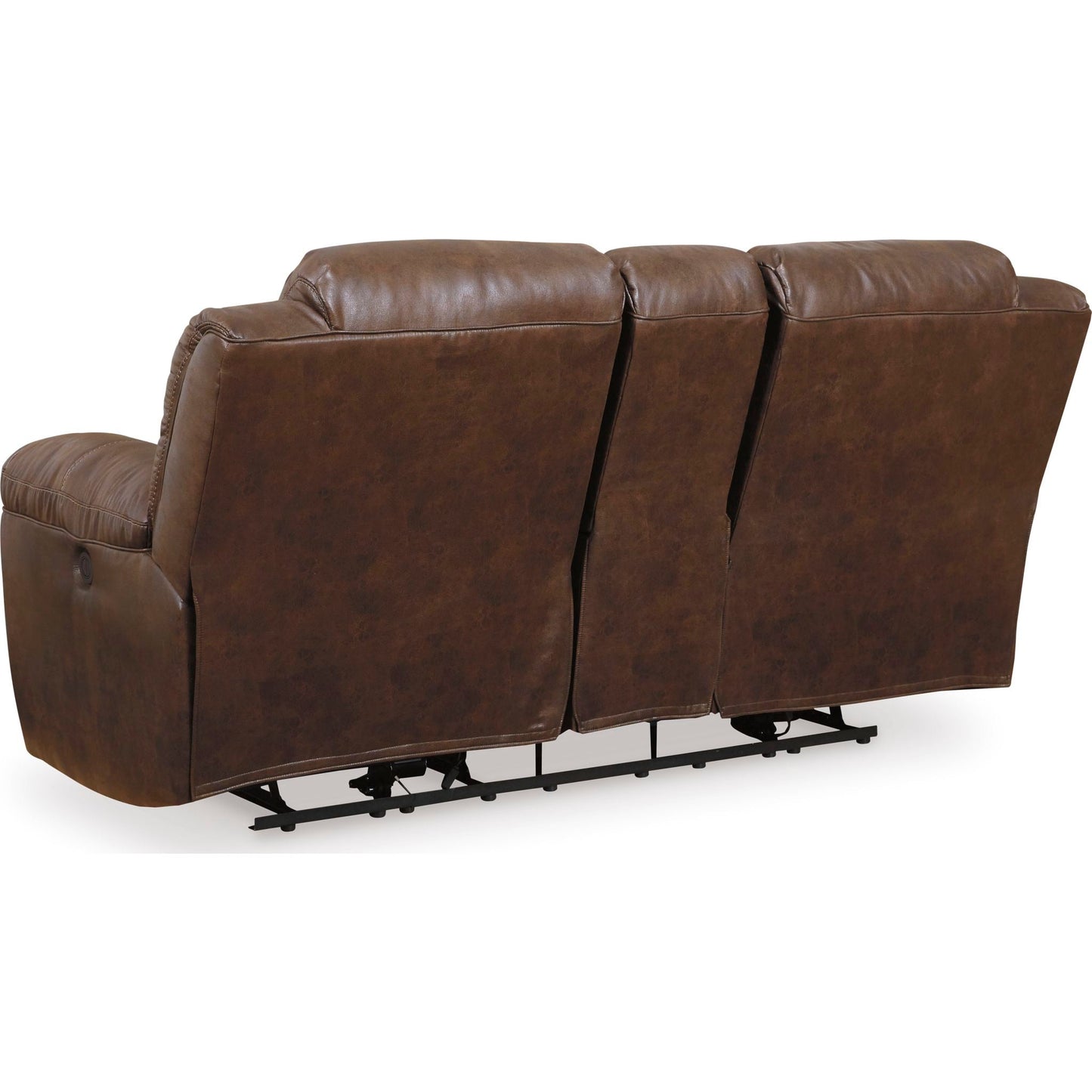 Canapé inclinable deux places Stoneland avec console