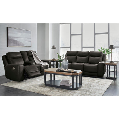 Fauteuil inclinable électrique Mindanao avec console et appui-tête réglable