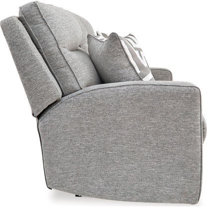 Canapé inclinable électrique exclusif Biscoe avec console et tête de lit réglable