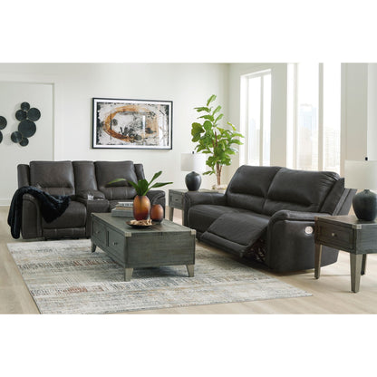 Canapé inclinable électrique Trasimeno avec console