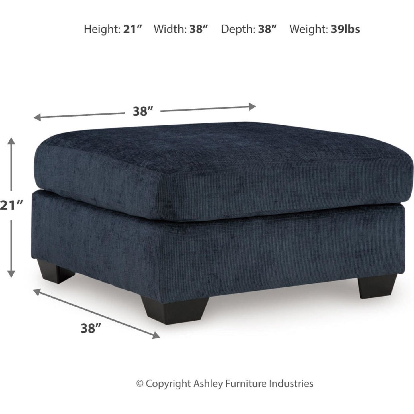 Pouf d'appoint surdimensionné Aviemore