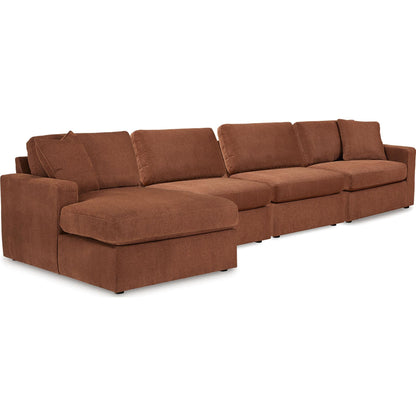 Canapé d'angle modulaire Modmax 4 pièces avec méridienne