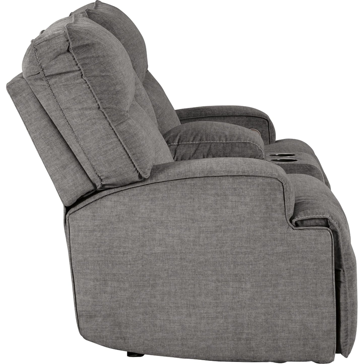 Canapé inclinable électrique Coombs avec console