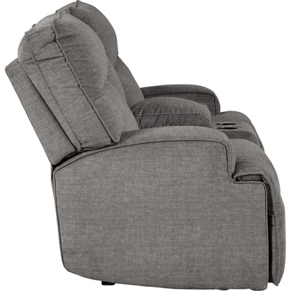 Canapé inclinable électrique Coombs avec console