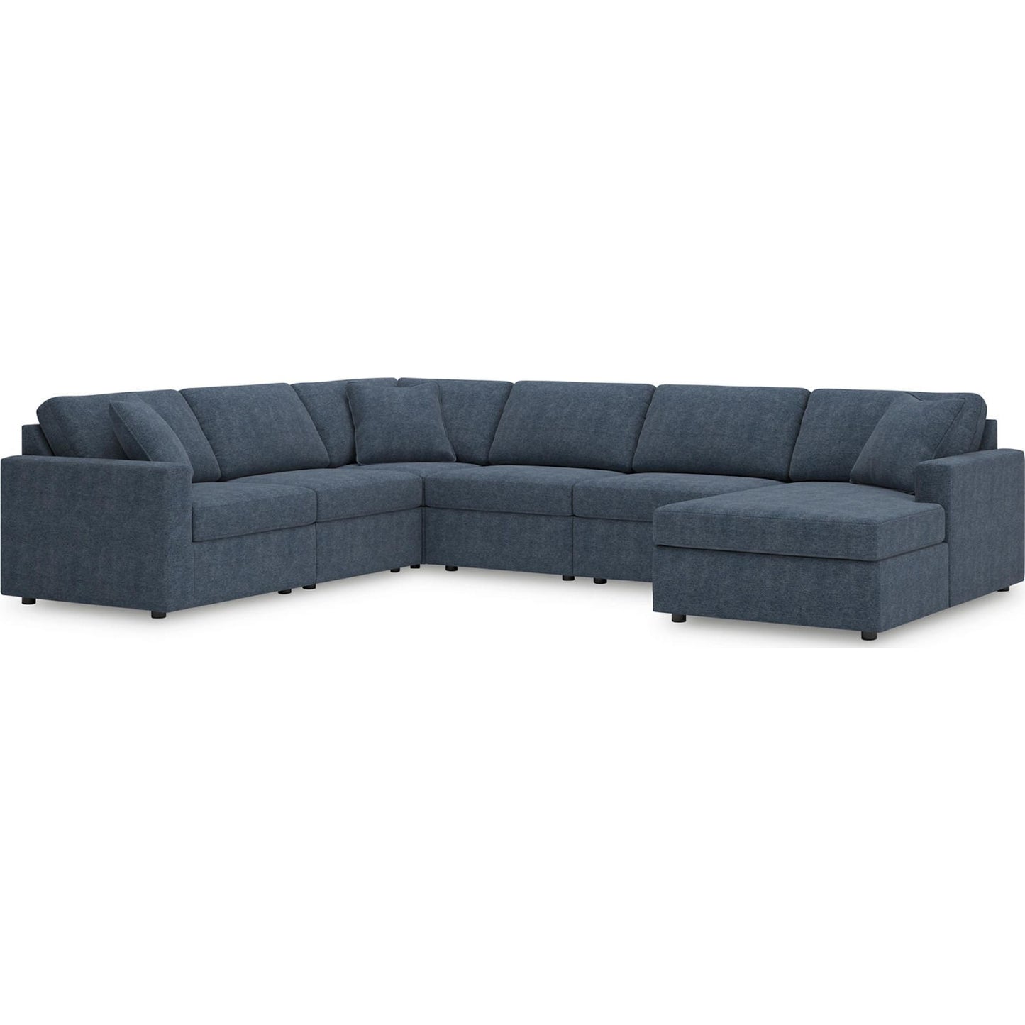 Canapé d'angle modulaire Modmax 6 pièces avec méridienne