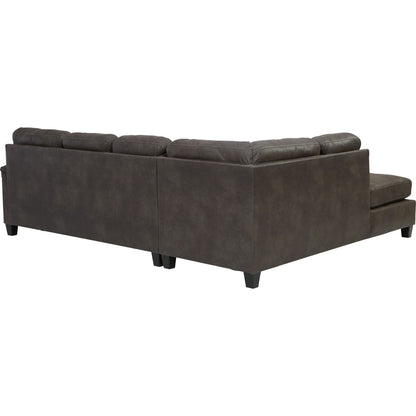 Canapé d'angle convertible Navi 2 pièces avec méridienne