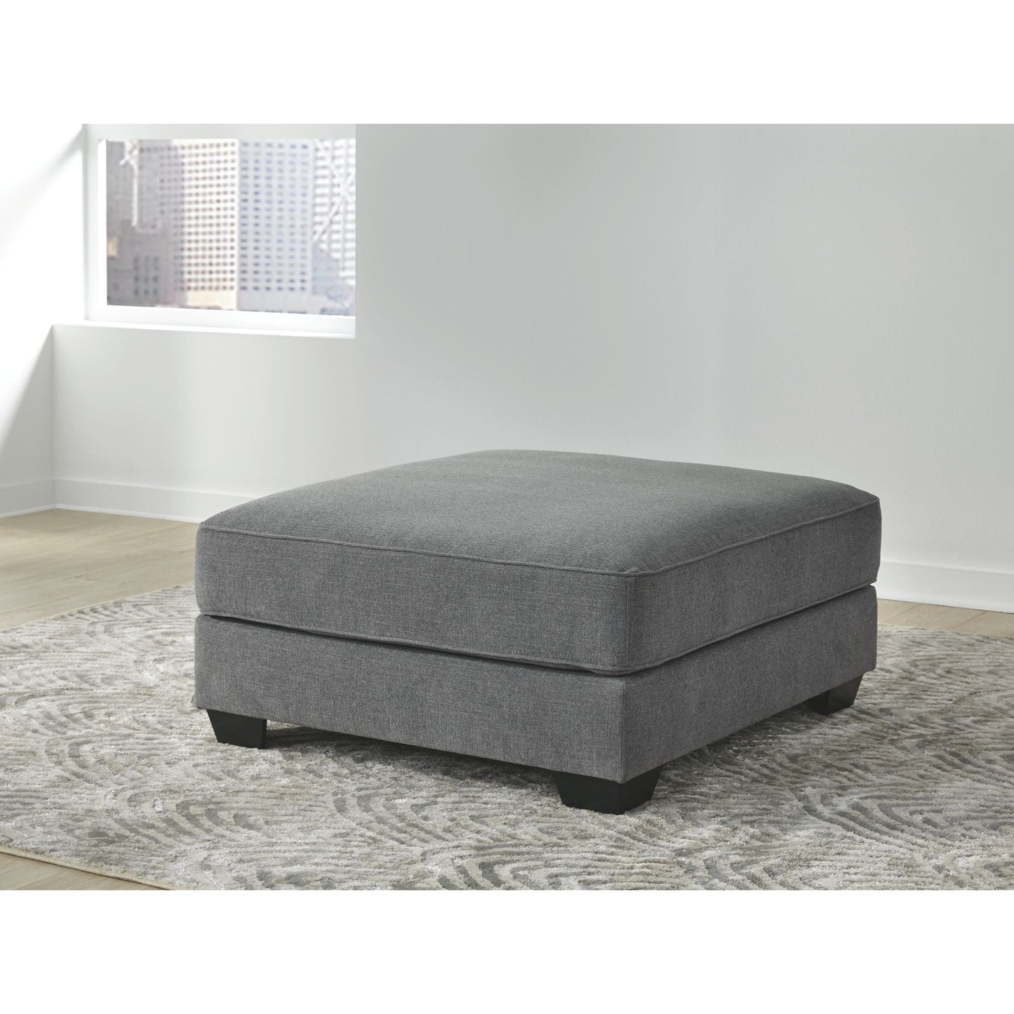 Pouf d'appoint surdimensionné exclusif Castano