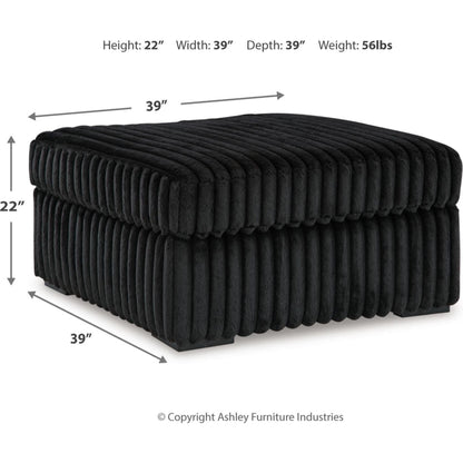 Pouf d'appoint surdimensionné Midnight-Madness