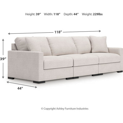 Canapé d'angle modulaire 3 pièces exclusif à Omaha