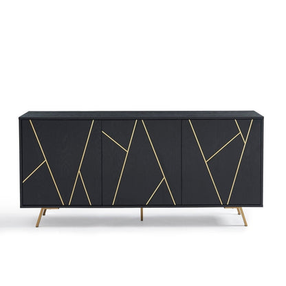 Buffets et vaisseliers en bois de 63 po de largeur - Meuble de rangement