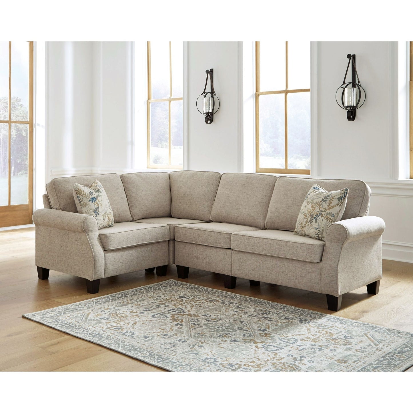 Canapé d'angle 3 pièces Alessio