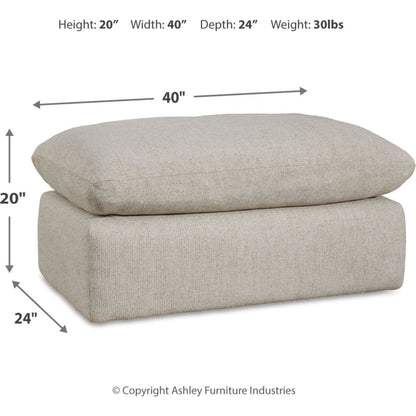 Ottoman raffiné et exclusif