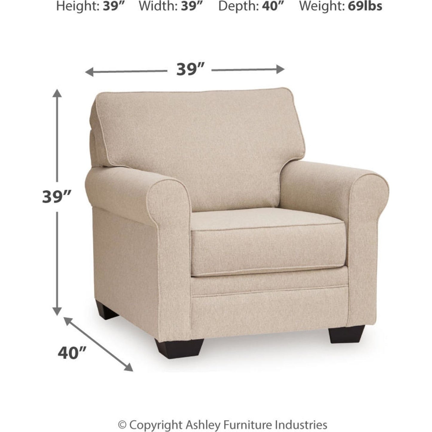 Chaise exclusive Belcaro Place