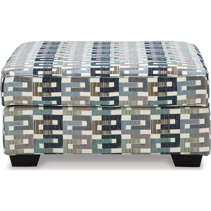 Pouf Valerano avec rangement