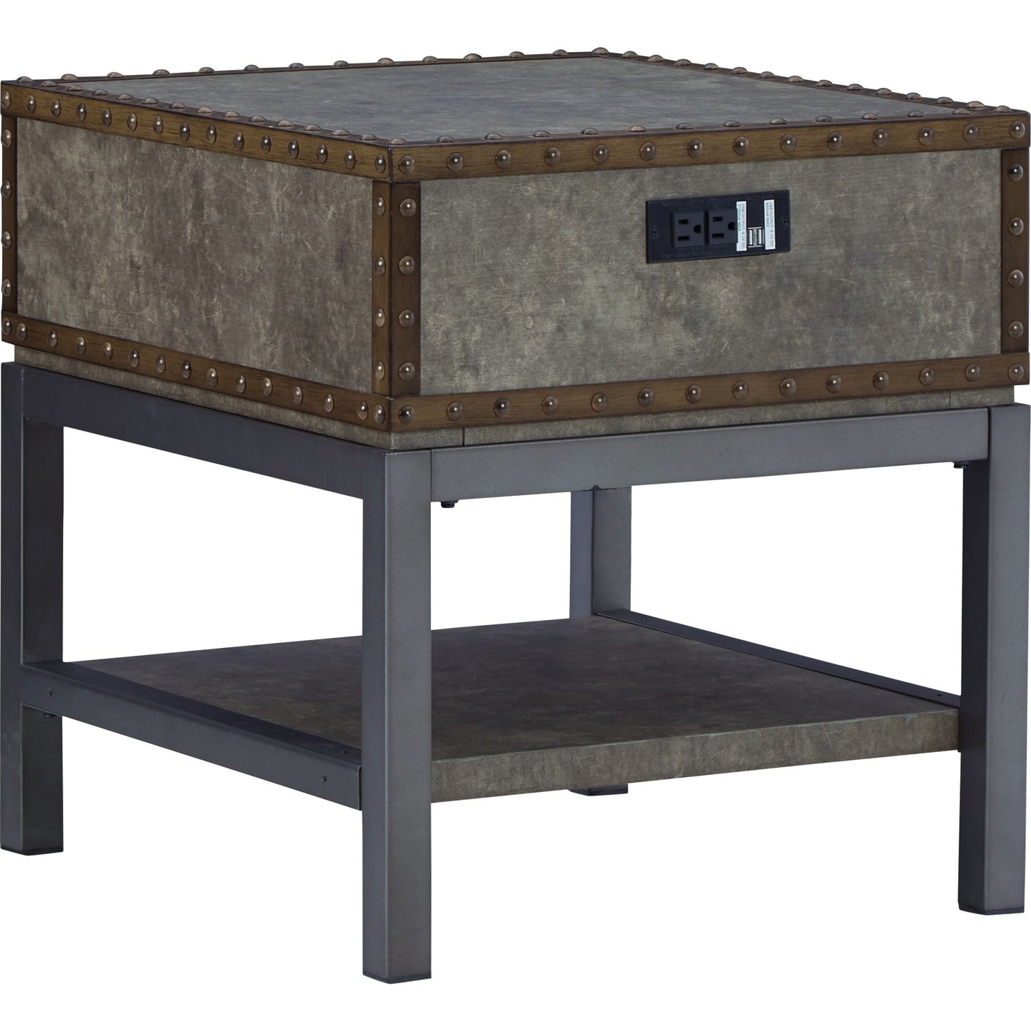 Table d'appoint rectangulaire Derrylin