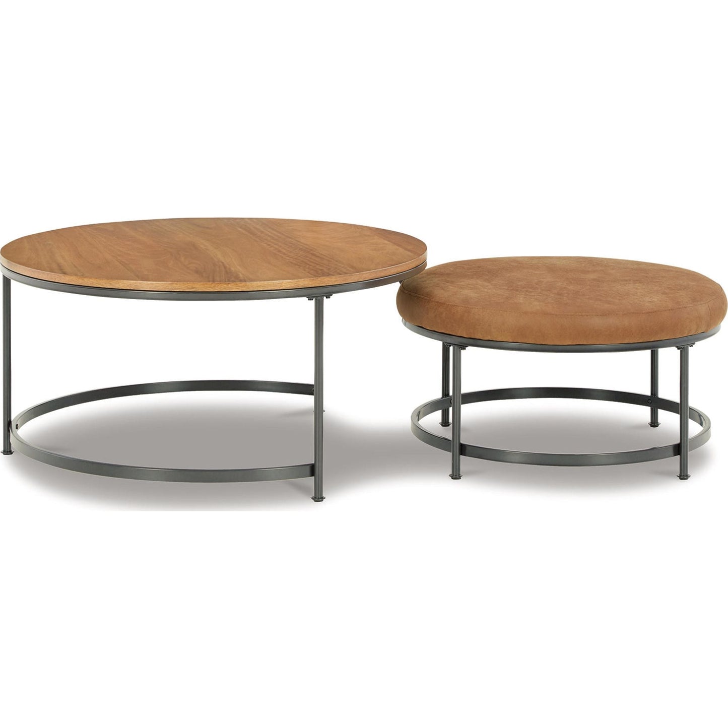 Tables basses gigognes Drezmoore (lot de 2)