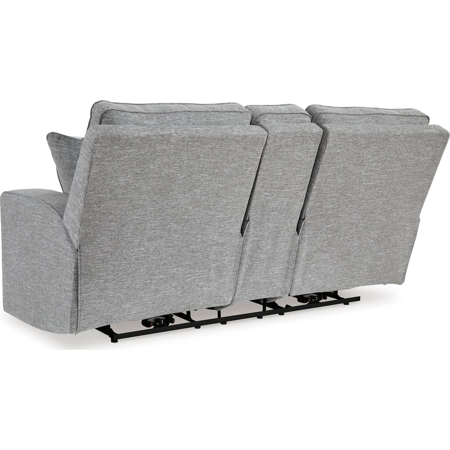 Canapé inclinable électrique exclusif Biscoe avec console et tête de lit réglable