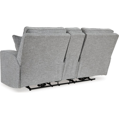 Canapé inclinable électrique exclusif Biscoe avec console et tête de lit réglable